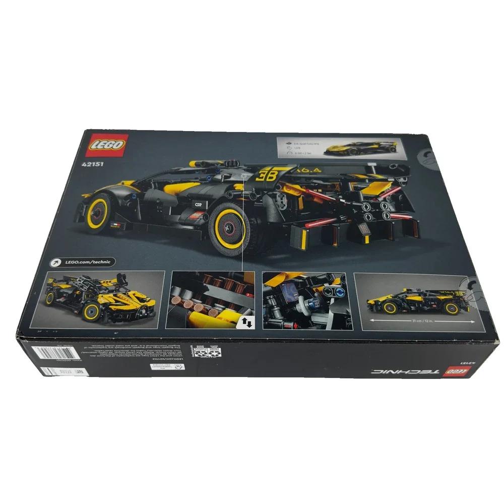 LEGO Technic Le Bolide Bugatti Car Toy Racing Model Car Collectible Building Set